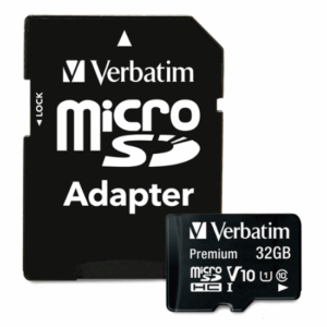 Kartë Memorie SD Verbatim Micro SDHC / 32GB / Class 10 / Me adapter