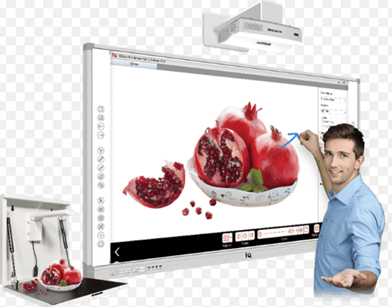 Interactive Whiteboard IQBoard IQ82 / 82" / 4:3 / Infrared / 10–20 Touch Points / 18 Hotkeys / Rezolucion 32768×32768