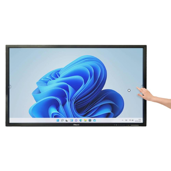 Ekran Interaktiv IQBoard Interactive Flat Panel TE1200U / 75" / Android 12 / 4GB RAM + 32GB ROM / 4K UHD / Infrared / Multi‑Touch - Zezë