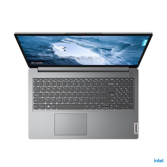 Laptop Lenovo NB IdeaPad 1 15IJL7 / Intel Celeron N4500 / 8GB DDR4 / 256GB / 15.6' HD TN AG / Intel UHD Graphics - Cloud Grey