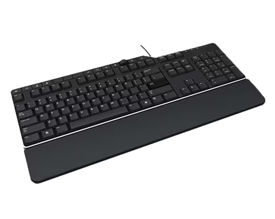 Tastierë me kabllo Dell KB-522 Business Multimedia / USB / US-Euro QWERTY - Zezë