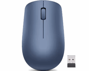 Maus pa kabllo Lenovo 530 Wireless / 2.4GHz Nano USB / 1200 DPI sensor optik / 1x AA bateri - Blu