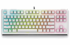 Tastierë Gaming me kabllo DELL Alienware AW420K Tenkeyless - Bardhë