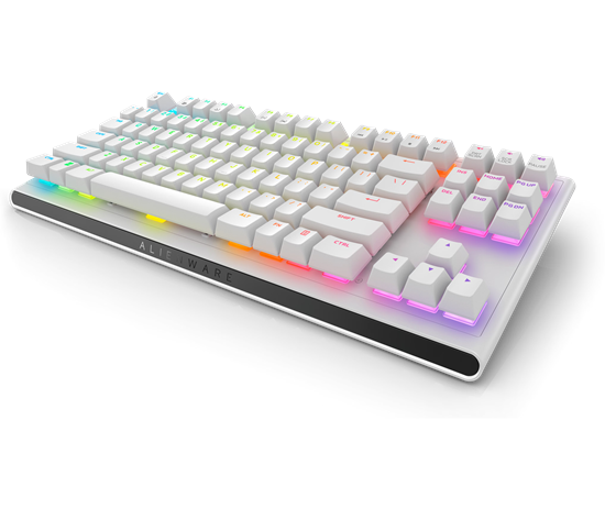 Tastierë Gaming me kabllo DELL Alienware AW420K Tenkeyless - Bardhë - Figura 2