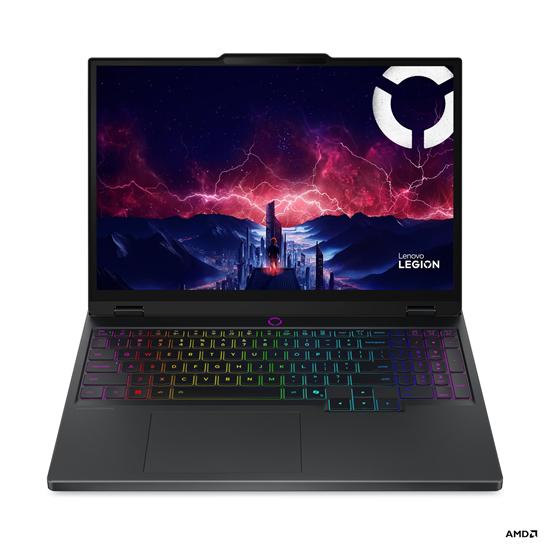 Laptop Gaming Lenovo NB Legion 5 15AKP10 / AMD Ryzen AI 7 350 / 32GB DDR5 / 1TB / 15.1" WQXGA OLED 165Hz / RTX 5070 8GB - Eclipse Black