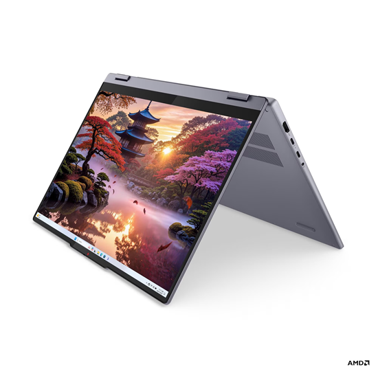 Laptop Lenovo NB IdeaPad 5 2-in-1 16AKP10 / Ryzen AI 5 340 / 16GB / 1TB / 16′ WUXGA IPS 60Hz Multi Touch / AMD Radeon 840M – Gri - Figura 4