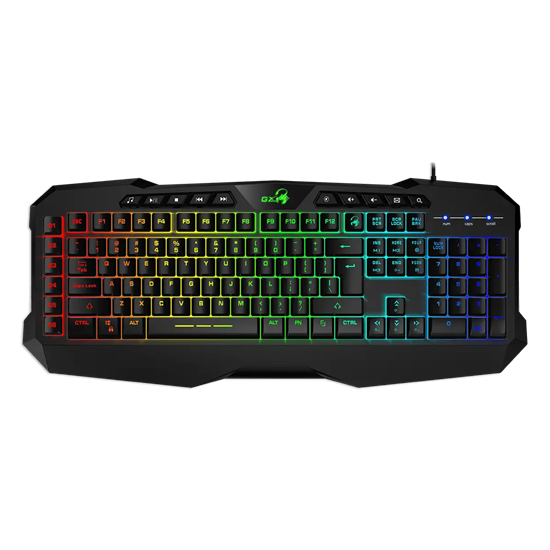 Tastierë Gaming me kabllo Genius Scorpion K11 Pro / RGB Backlit LED / USB -Zezë
