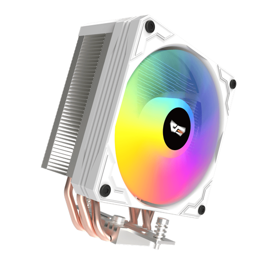 Ftohës për procesor Darkflash M400 / Single‑Tower / 120mm Fan – Bardhë