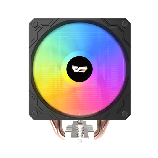 Ftohës për procesor Darkflash M400 / Single‑Tower / 120mm Fan – Zezë