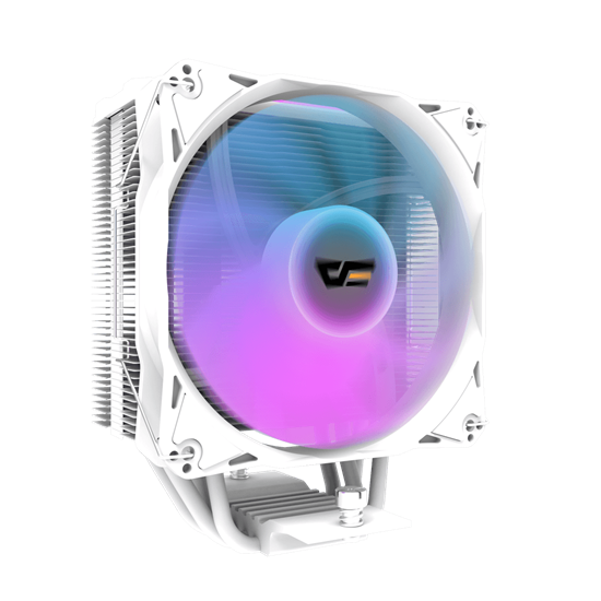 Ftohës për procesor Darkflash Z4 PRO MIST / Dual‑Tower / 2xARGB Fans – Bardhë