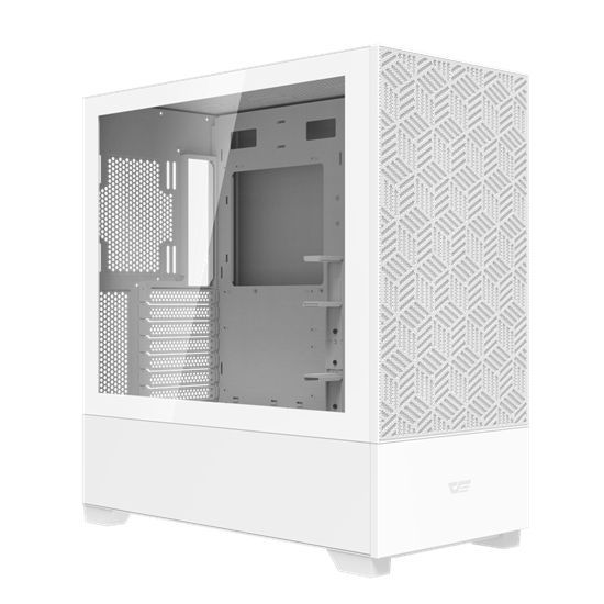 Kasë Darkflash DF5000 / Mid‑Tower / No Fans – Bardhë - Figura 4