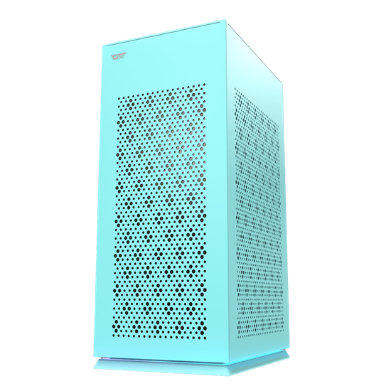 Kasë Darkflash DLH21 / ITX Tower / Light Strip / No Fans – Gjelbër
