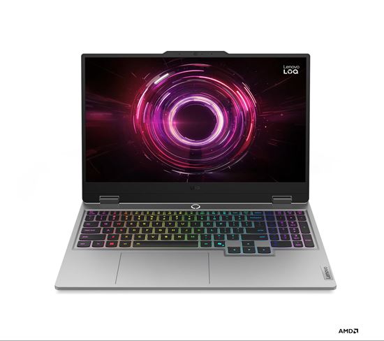 Laptop Gaming Lenovo NB LOQ 15AHP10 / AMD Ryzen 5 220 / 16GB DDR5 / 1TB / 15.6" Full HD AG 144Hz / RTX5050 8GB - Luna Grey