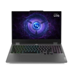 Laptop Gaming Lenovo NB LOQ 15IRX9 / i5-13450HX / 16GB DDR5 / 512GB / 15.6" FHD IPS AG / RTX 3050 6GB - Luna Grey