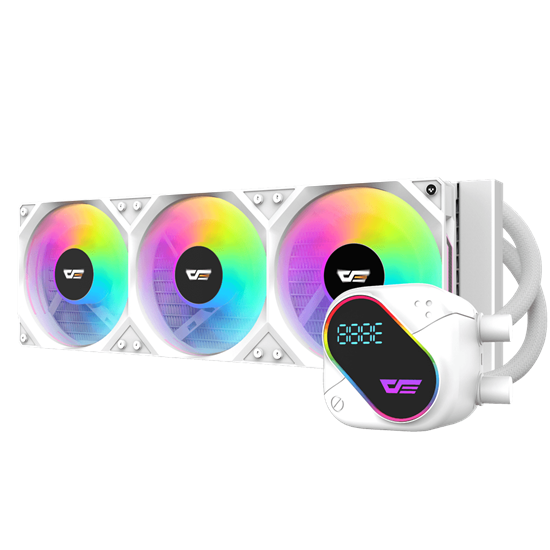 Ftohës për Procesor me Ujë Darkflash DO360 AIO 360mm - Bardhë