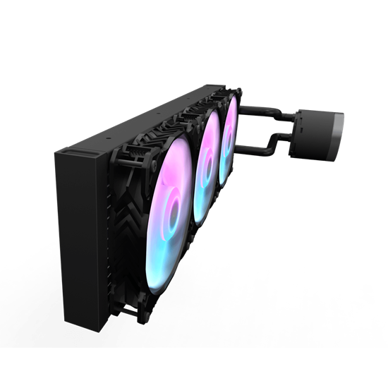 Ftohës për Procesor me Ujë Darkflash DN360 AIO 360mm - Zezë - Figura 2