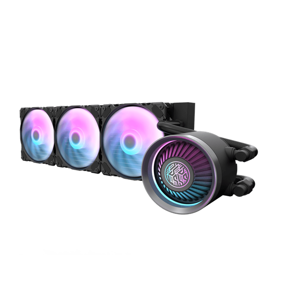 Ftohës për Procesor me Ujë Darkflash DN360 AIO 360mm - Zezë - Figura 3