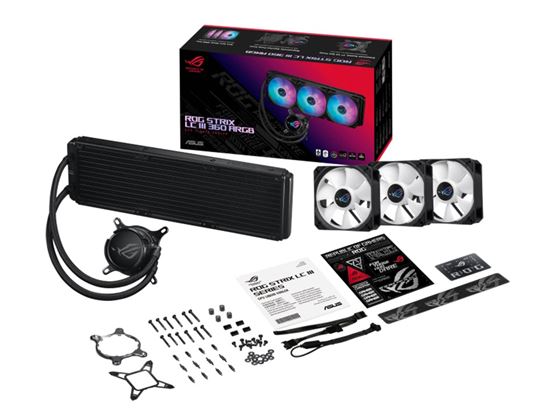 Ftohës për Procesor ASUS / Liquid CPU Cooler / 360mm Radiator / Triple 120mm – Zezë