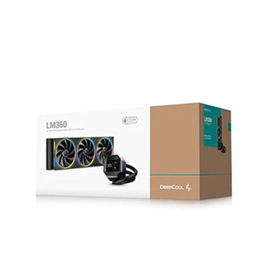 Ftohës për Procesor me Ujë DeepCool LM360 AIO 360mm - Zezë - Figura 6