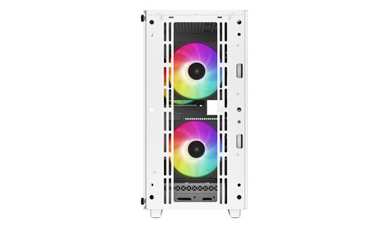 Kasë kompjuteri DeepCool CC360 ARGB Mid-Tower M-ATX/Mini-ITX / 3x120mm ARGB Fan të instaluar- Bardhë - Figura 5