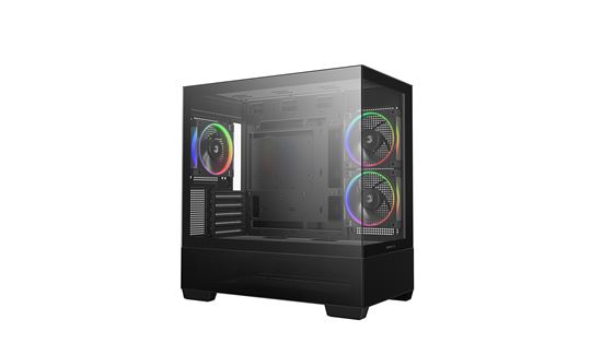 Kasë kompjuteri DeepCool CG380 Mid-Tower - Zezë - Figura 2