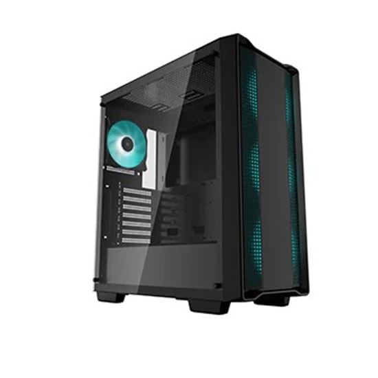 Kasë kompjuteri DeepCool CC560 Mid-Tower me 4x120mm ARGB Fan - Zezë