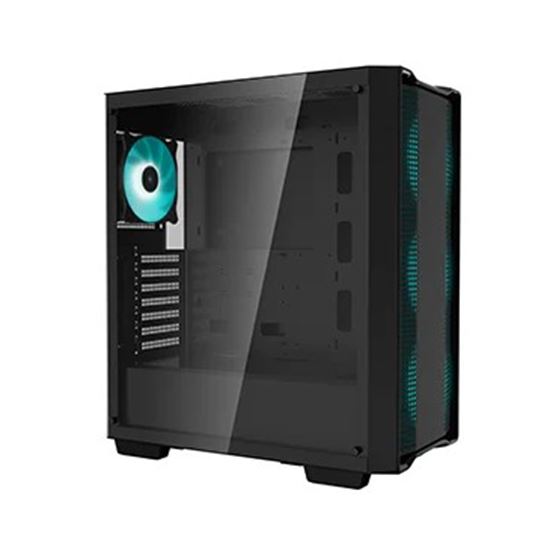 Kasë kompjuteri DeepCool CC560 Mid-Tower me 4x120mm ARGB Fan - Zezë - Figura 2