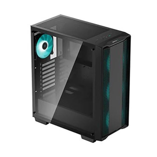 Kasë kompjuteri DeepCool CC560 Mid-Tower me 4x120mm ARGB Fan - Zezë - Figura 3
