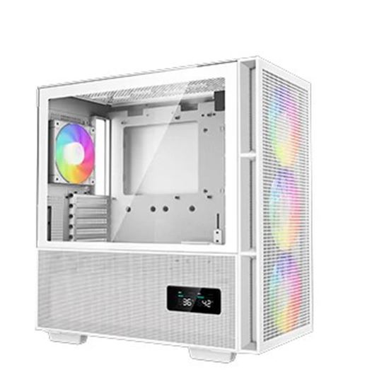 Kasë kompjuteri DeepCool CH560 Mid-Tower me 4x120mm ARGB Fan - Bardhë - Figura 2