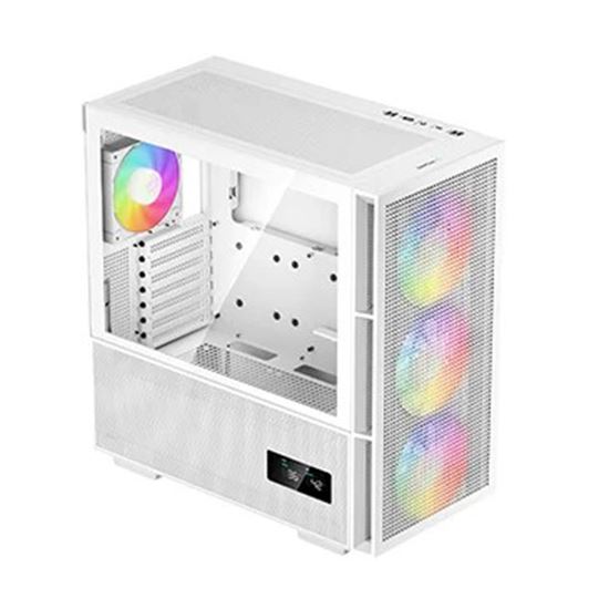 Kasë kompjuteri DeepCool CH560 Mid-Tower me 4x120mm ARGB Fan - Bardhë - Figura 3