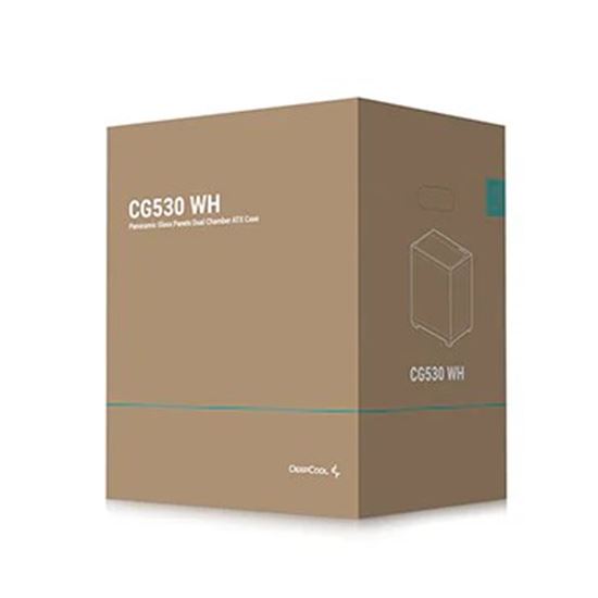 Kasë kompjuteri DeepCool CG530 Mid-Tower me 4x120mm ARGB Fan - Bardhë - Figura 8