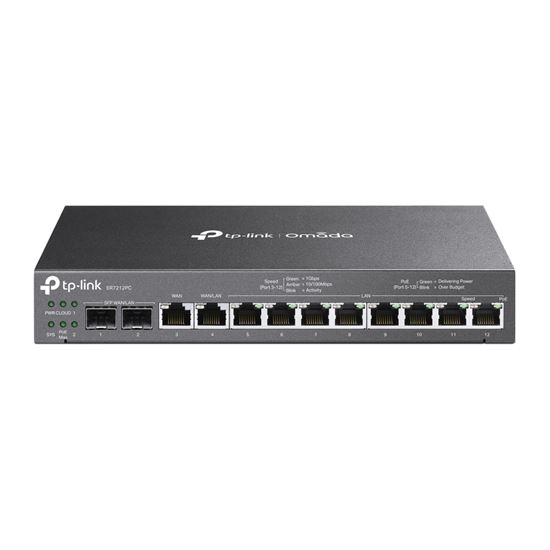 Ruter TP‑Link Omada Gigabit VPN – 3‑in‑1 / 4× WAN + 8× PoE+ 110W – Zezë