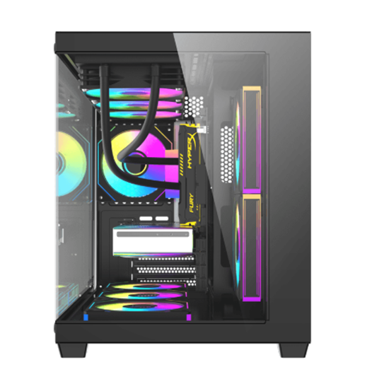 Kasë Darkflash B275 PRO / Mid‑Tower / ATX / Tempered – Zezë - Figura 5