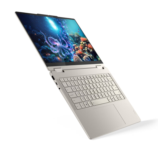 Laptop Lenovo NB Yoga7 2in1 14ILL10 / Ultra 7 258V / 32GB LPDDR5 / 1TB / 14' 2.8K WQXGA+ OLED 120Hz Multi touch / Intel Arc Graphics 140V - Gri - Figura 4