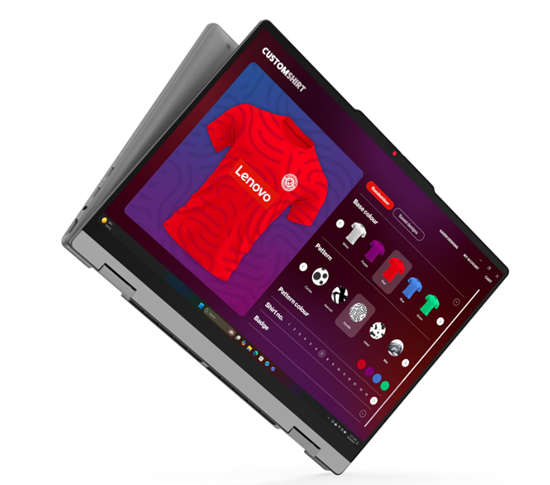 Laptop Lenovo NB IdeaPad5 2in1 14AGP11 / Ryzen AI 7 445 / 32GB DDR5 / 1TB / 14’WUXGA IPS Multi touch 60Hz / AMD Radeon 840M – Luna Grey - Figura 3