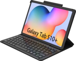 Aksesorë për tablet NEOS Keyboard Case for Galaxy Tab S10+ – Zezë