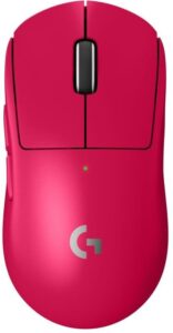 Maus Logitech G Pro X / Superlight / Optik / 32000 DPI / Rozë