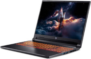 Laptop Gaming Acer NITRO V 16 ANV16-42-R96P / Ryzen 7 260 / 16GB DDR5 / 512GB / 16″ WUXGA IPS 180Hz / RTX 5050 8GB – Obsidian Black 8