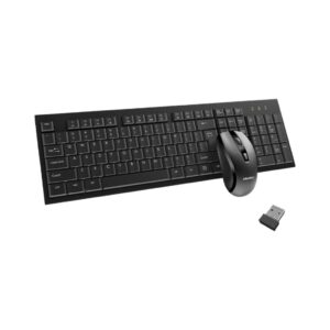 Combo Tastierë & Maus Meetion C4120 Little / 2.4G Wireless / US / e zezë