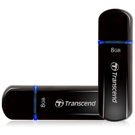USB Flash Drive STICK RAMU USB Stick 8GB Transcend USB 2.0 - e zezë