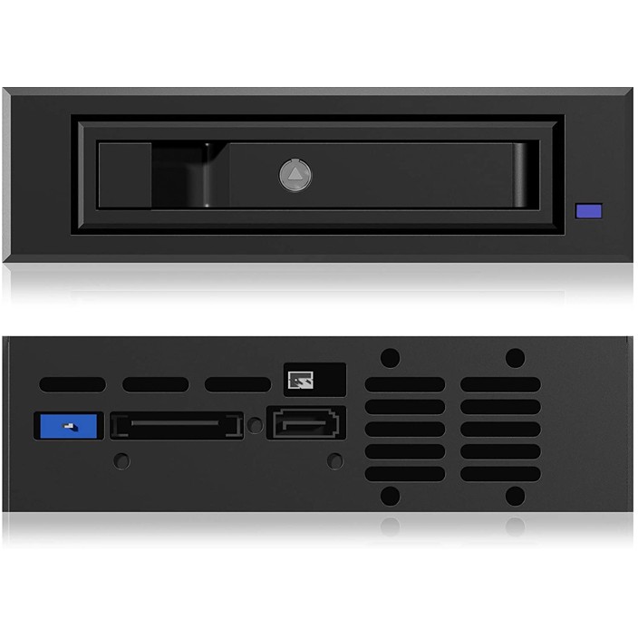 Aksesorë për disqe Hot-Swap Frame: 1× 3.5"/2.5" SATA/SAS HDD to 1× SATA host in a 5.25" drive bay. Supports SATA III 6 Gb/s – ICY BOX - Figura 4