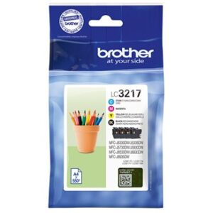 Brother Tinte LC-3217VALDR Value Pack (BK(C/M/Y)
