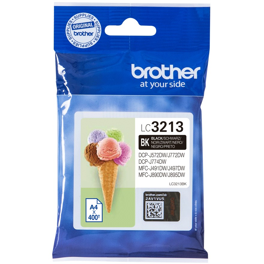 INK Brother LC-3213BK Ink Cartridge / deri në 400 faqe – Zezë
