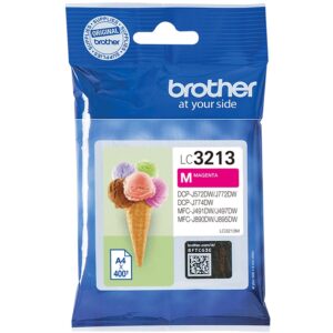 INK Brother LC-3213M Ink Cartridge / deri në 400 faqe – Rozë