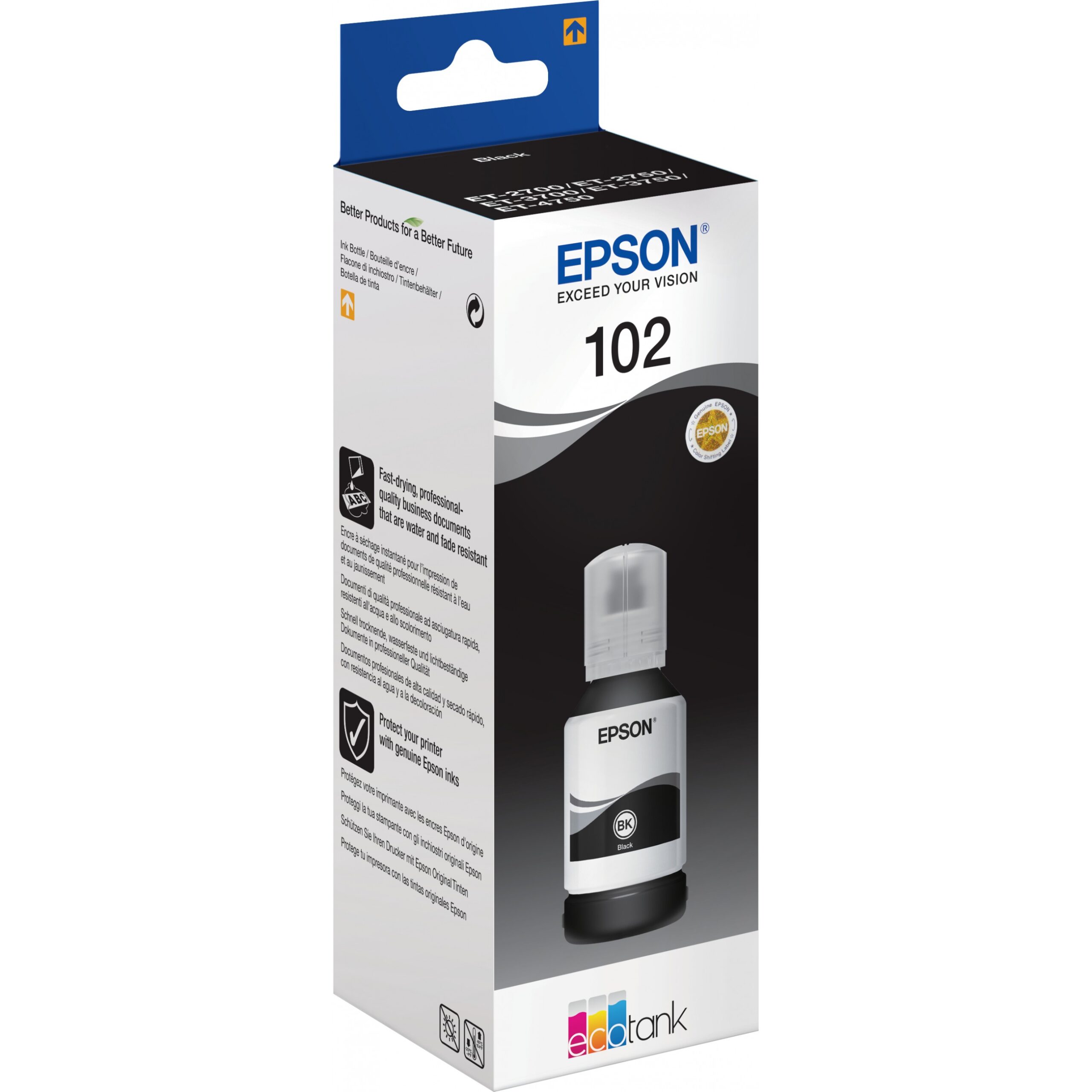 INK Epson 102 EcoTank C13T03R140 Ink / up to 7,500 pages – Zezë - Figura 2