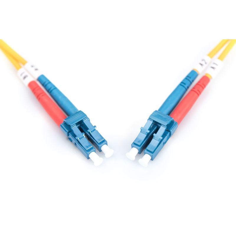 Kabllo për rrjet DIGITUS / Patch Cable / LC–LC / 1m / Singlemode Duplex / OS2 - Figura 3