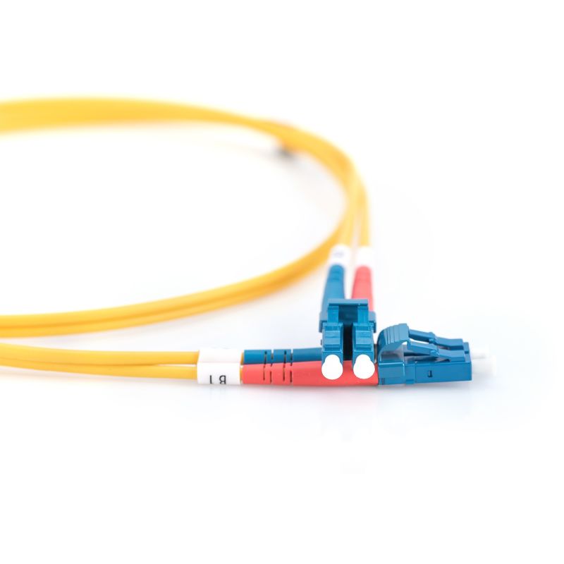 Kabllo për rrjet DIGITUS / Patch Cable / LC–LC / 1m / Singlemode Duplex / OS2 - Figura 2