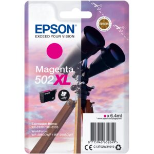 INK Epson Original Cartridge 502 C13T02W34010/High Capacity – Rozë