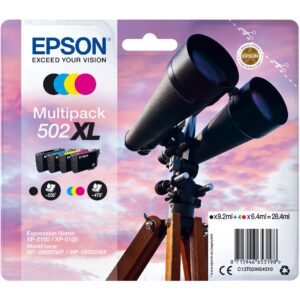 Ink Epson Tinte 502 C13T02W64010 4 copa (BKMCY)