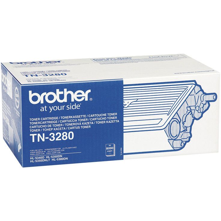 Toner Brother TN‑3280 / 8.000 faqe - Zezë - Figura 2